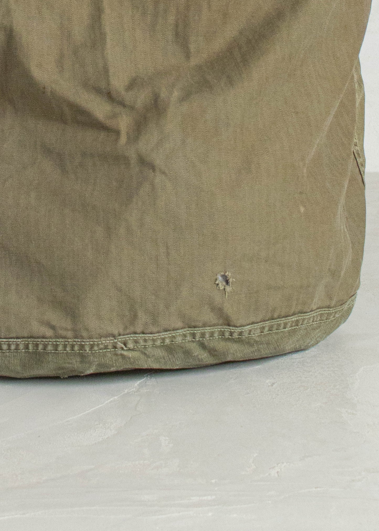 Vintage Herringbone Twill Military Laundry Bag