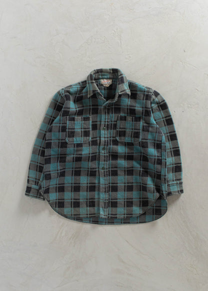 1980s Champion Flannel Button Up Shirt Size M/L