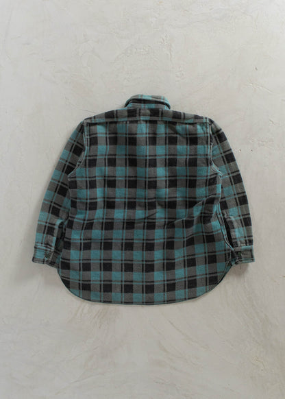 1980s Champion Flannel Button Up Shirt Size M/L