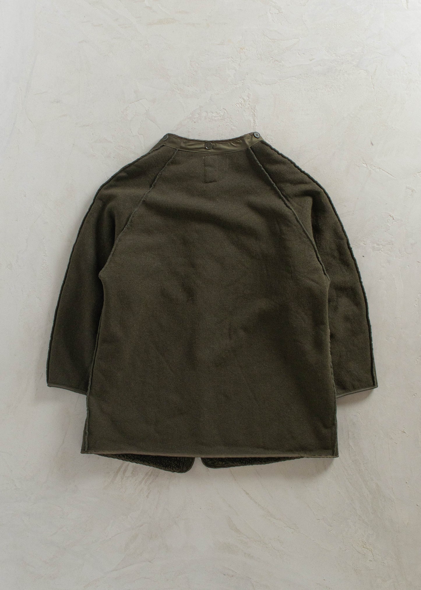 1980s French Military Liner Jacket Size M/L