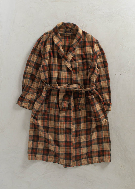 1980s Pendleton Wool House Coat Robe Size XL/2XL