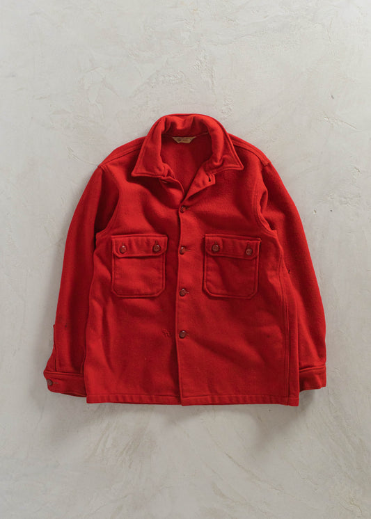 1960s Boy Scouts of America Flannel Jacket Size M/L