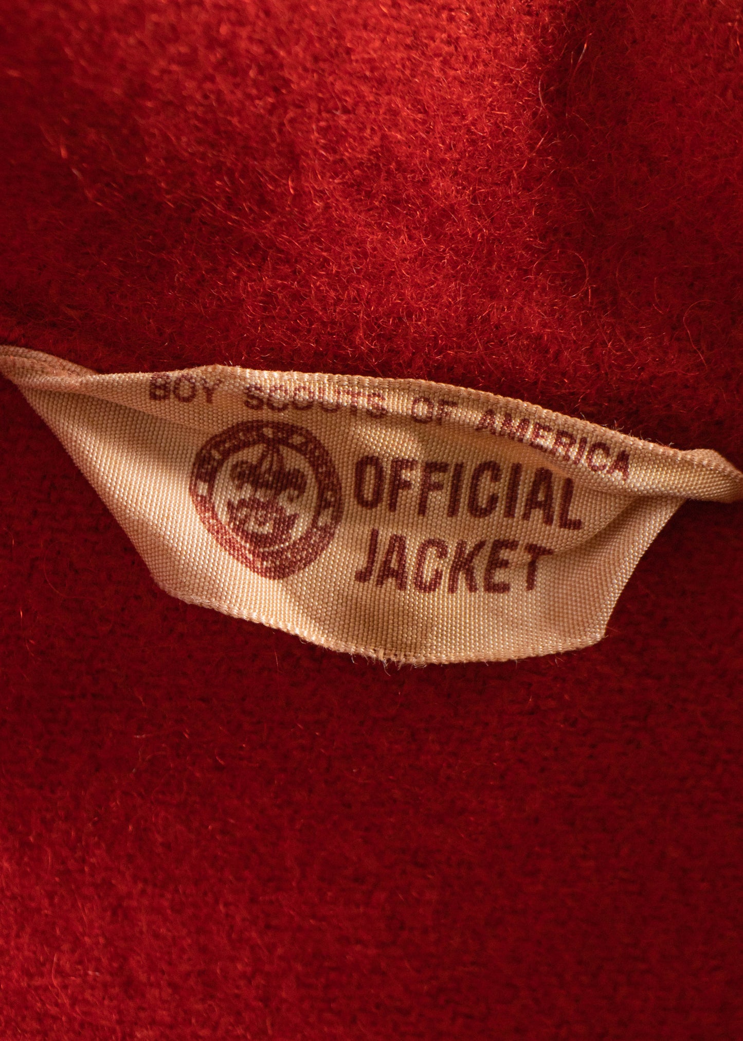 1960s Boy Scouts of America Flannel Jacket Size M/L