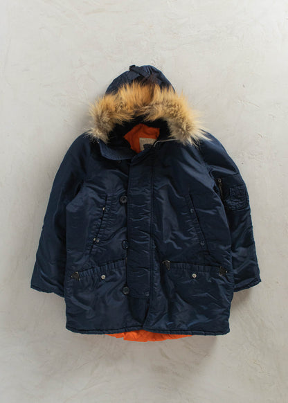 1990s Military Type N3-B Parka Jacket Size L/XL