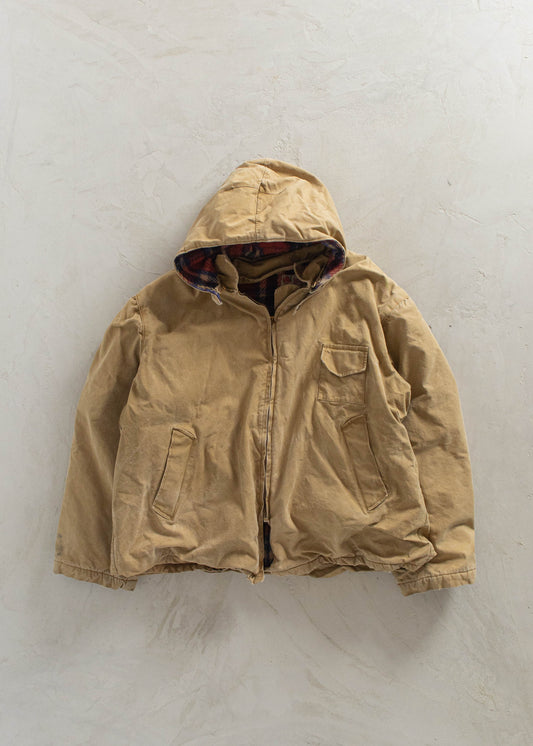 1940s Duxbak Parka Jacket Size L/XL