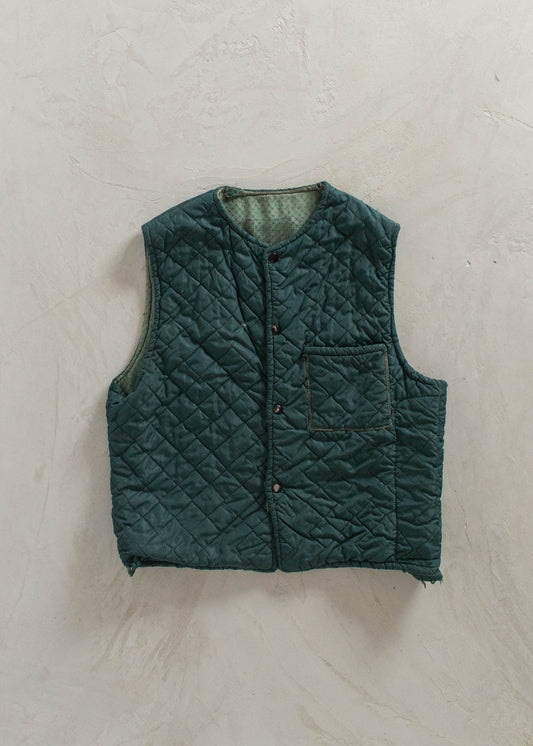 1980s Nylon Puffer Vest Size S/M