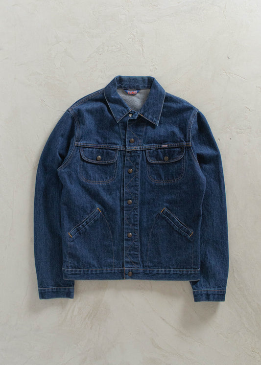 Vintage 1970s GWG Denim Trucker Jacket Size XS/S