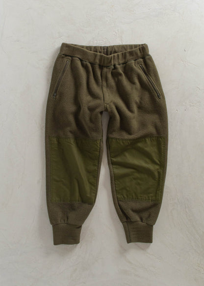 1990s Military Combat Polar Fleece Sweatpants Size L/XL