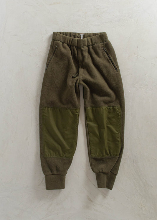 1990s Military Combat Polar Fleece Sweatpants Size XS/S