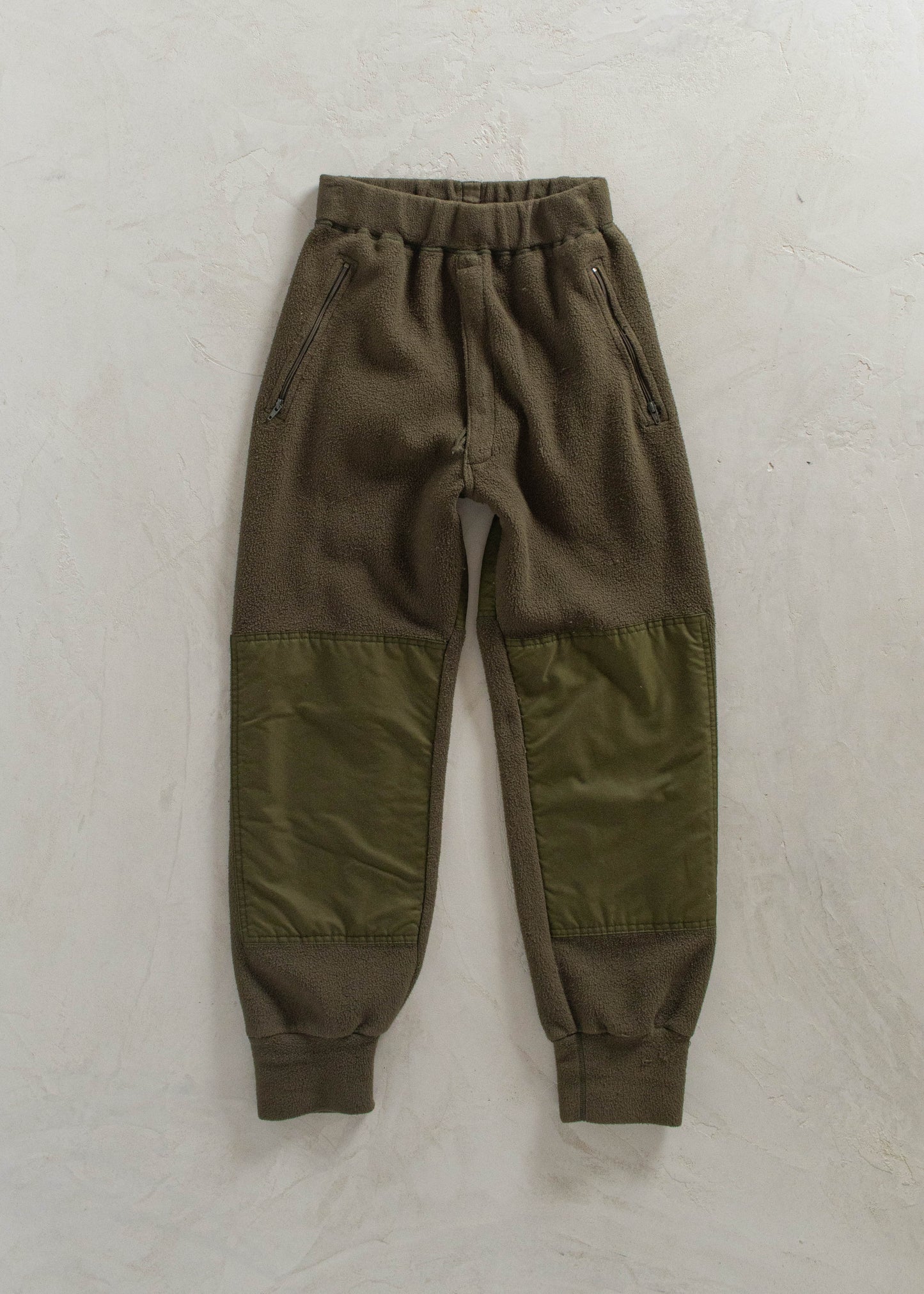 1990s Military Combat Polar Fleece Sweatpants Size 2XS/XS