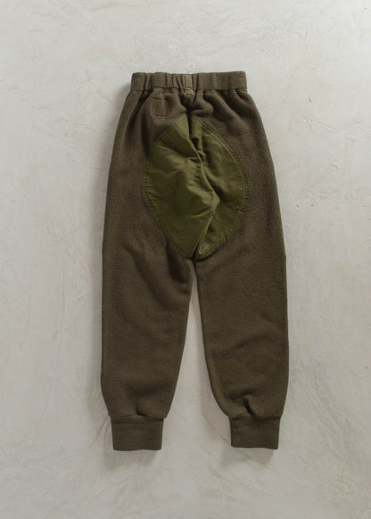 1990s Military Combat Polar Fleece Sweatpants Size 2XS/XS