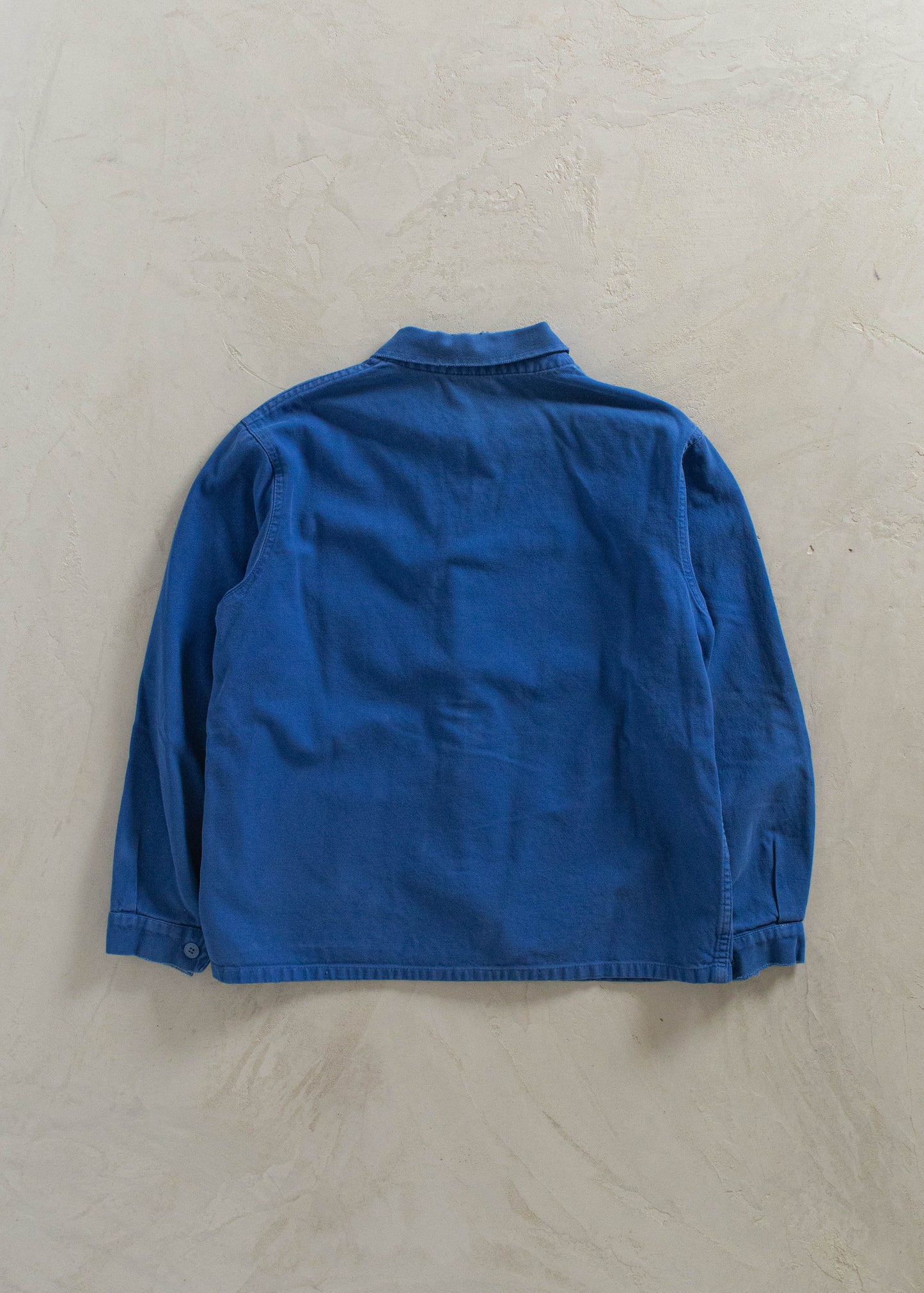 1980s Bleu de Travail French Workwear Chore Jacket Size S/M