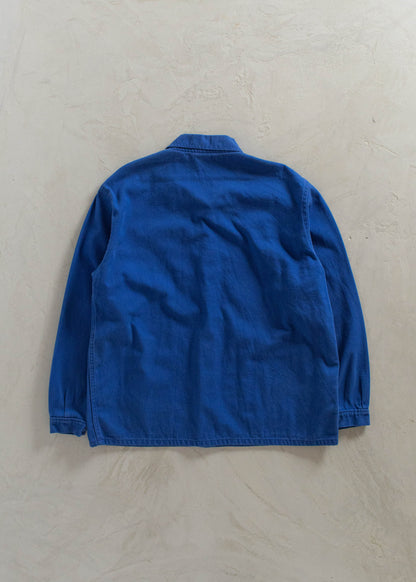 1980s Bleu de Travail French Workwear Chore Jacket Size XL/2XL