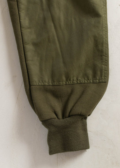 1990s Military Combat Polar Fleece Sweatpants Size S/M