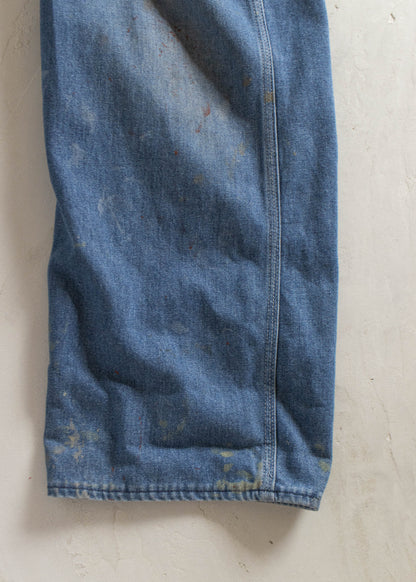 Vintage 1970s Sears Denim Overalls Size M/L