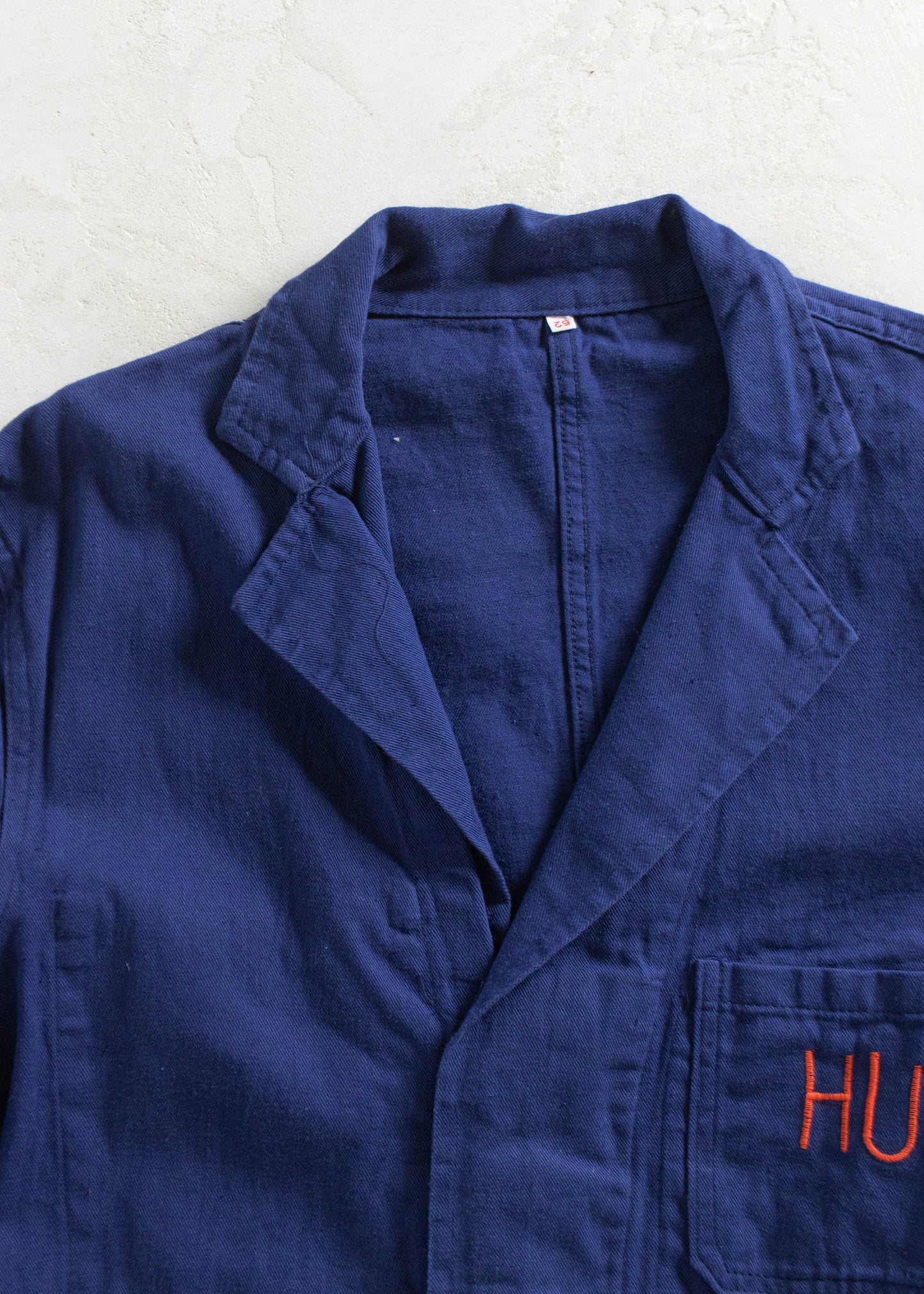 Vintage 1980s Bleu de Travail European Workwear Chore Jacket Size M/L