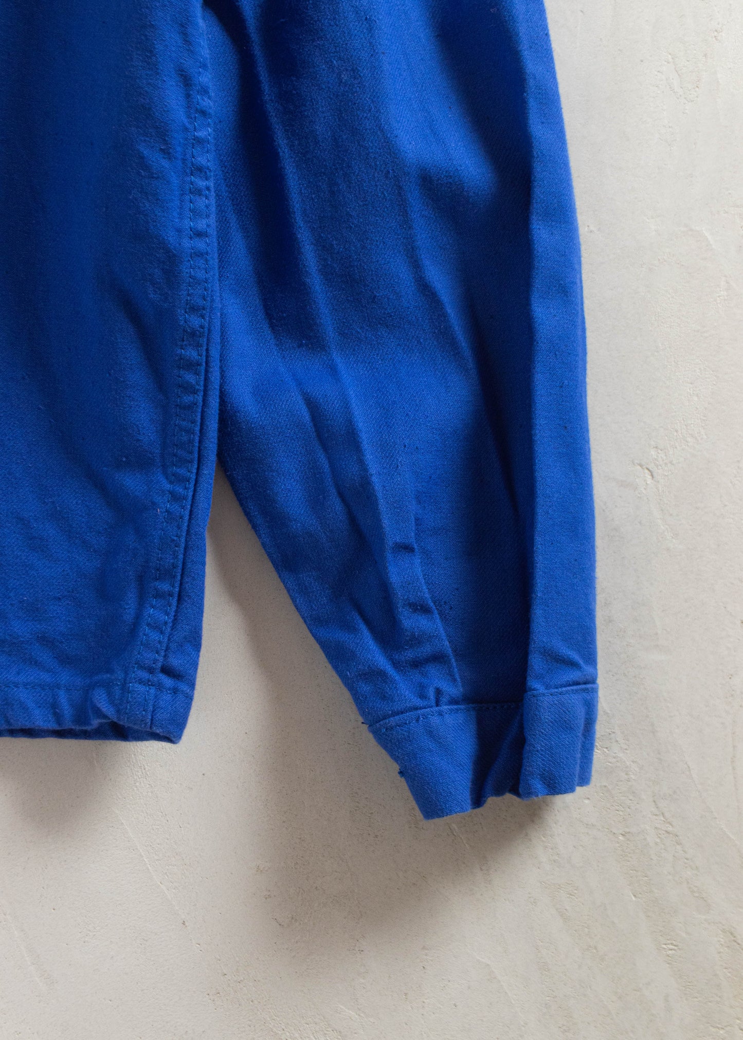 Vintage 1980s Bleu de Travail French Workwear Chore Jacket Size XL/2XL