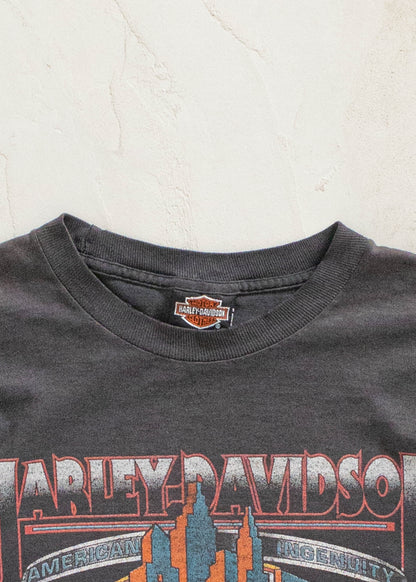 Vintage 1990s Harley-Davidson Las Vegas T-Shirt Size S/M