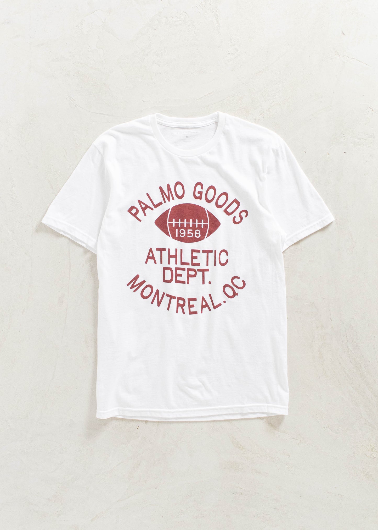 Palmo Goods Athletic Department T-Shirt Size Medium Regular