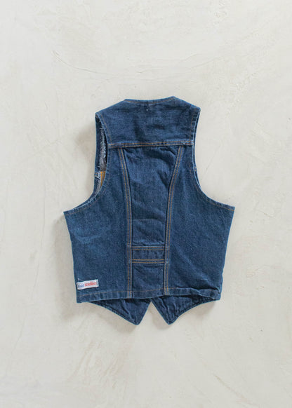 1970s GWG Denim Vest Size 2XS/XS