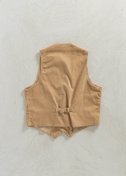 1970s Corduroy Vest Size M/L