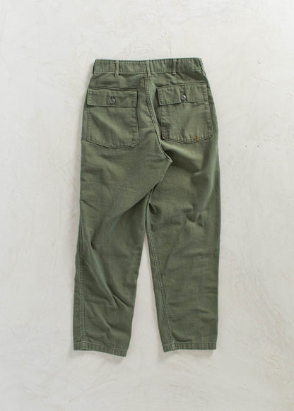 1970s OG 107 Type I Fatigue Pants Size Women's 27 Men's 30