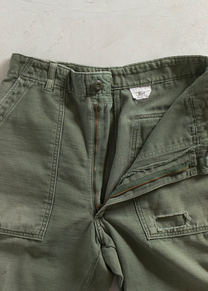 1970s OG 107 Type I Fatigue Pants Size Women's 27 Men's 30