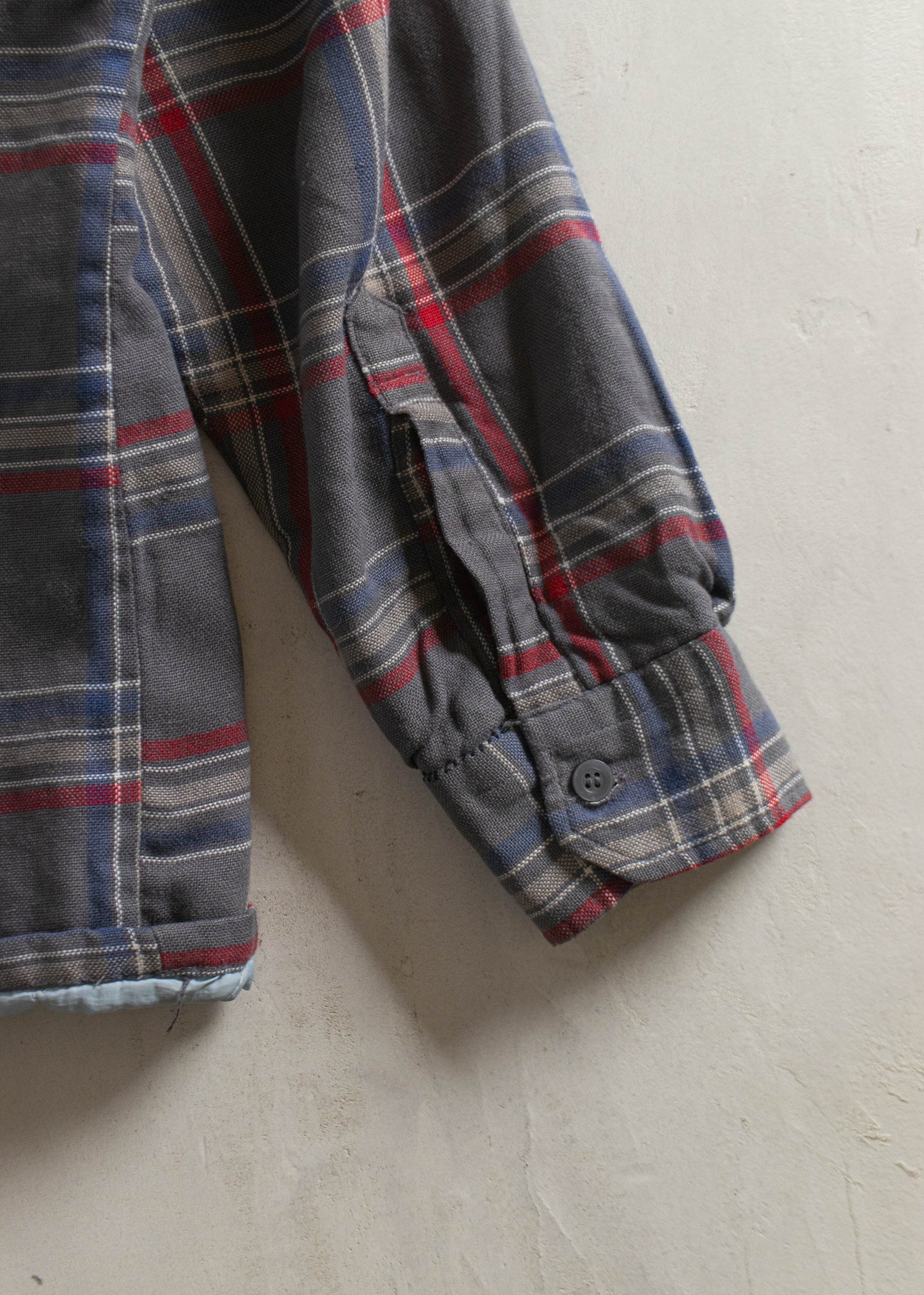 Vintage 1990s Cotton Padded Flannel Jacket Size XS/S