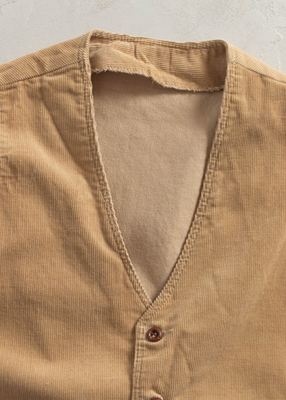 1970s Corduroy Vest Size M/L