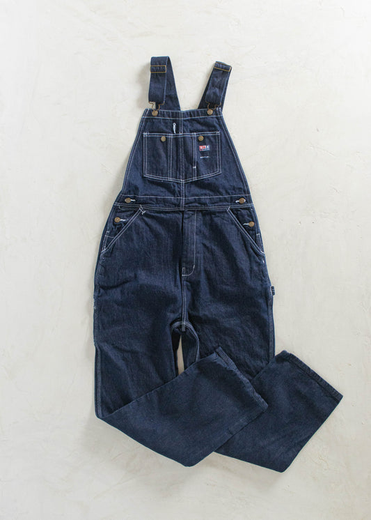 1980s USA Works Deadstock Denim Overall Size M/L