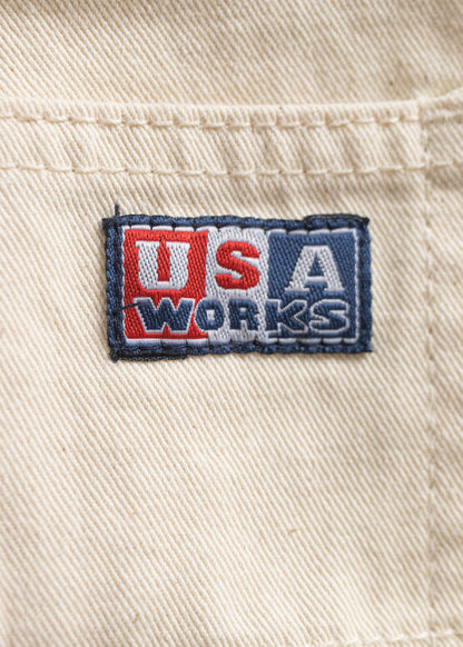 1980s USA Works Deadstock Painter Pants Size Women's 33 Men's 36