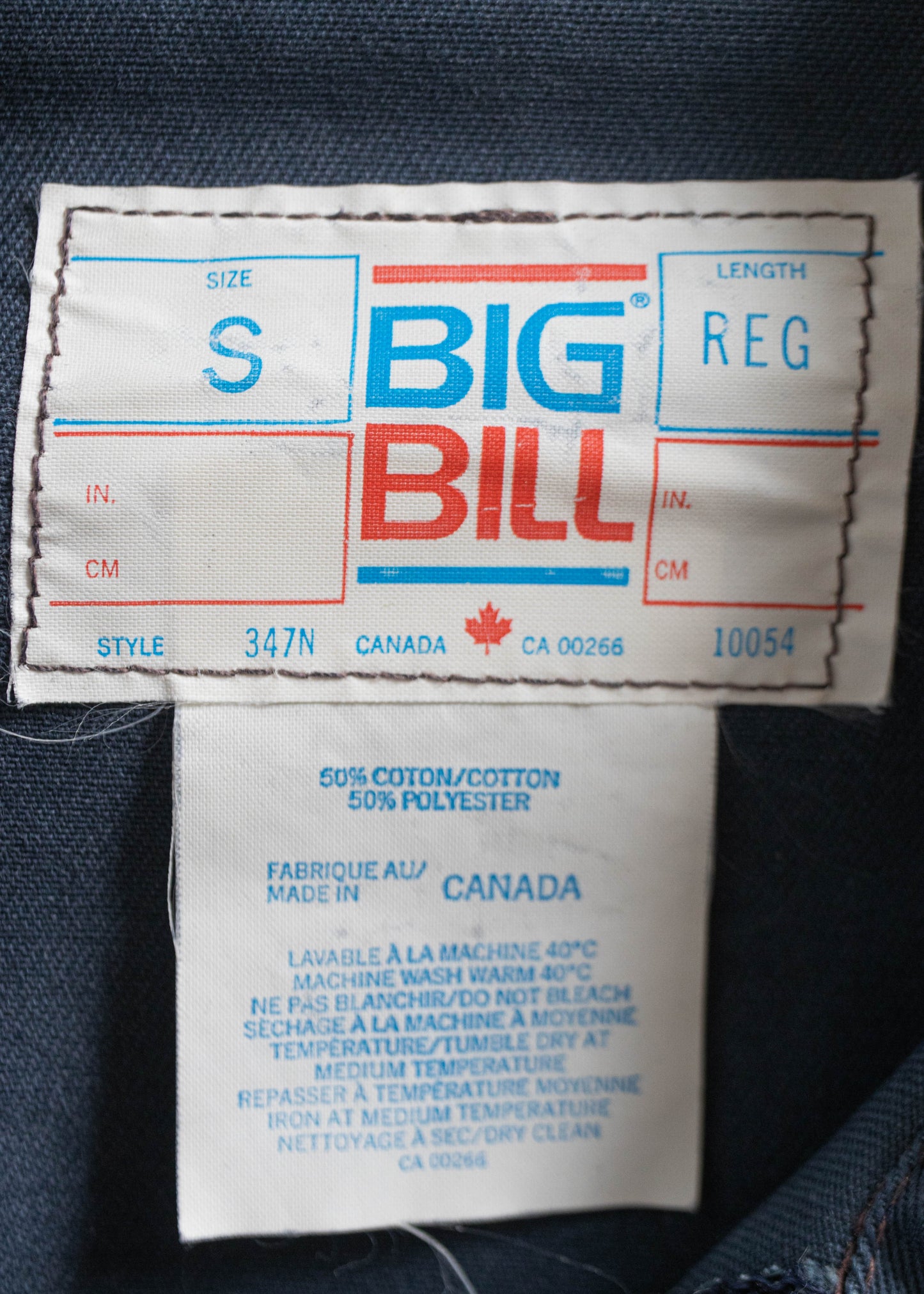 1980s Big Bill Gas Jacket Size S/M