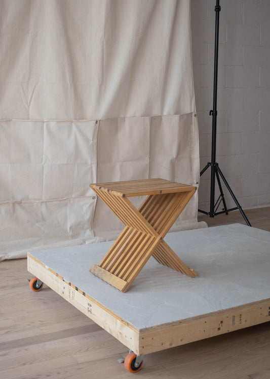 Bamboo Folding Stool