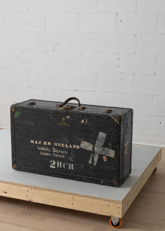 1920s The Royal Canadian Regiment Metal Trunk