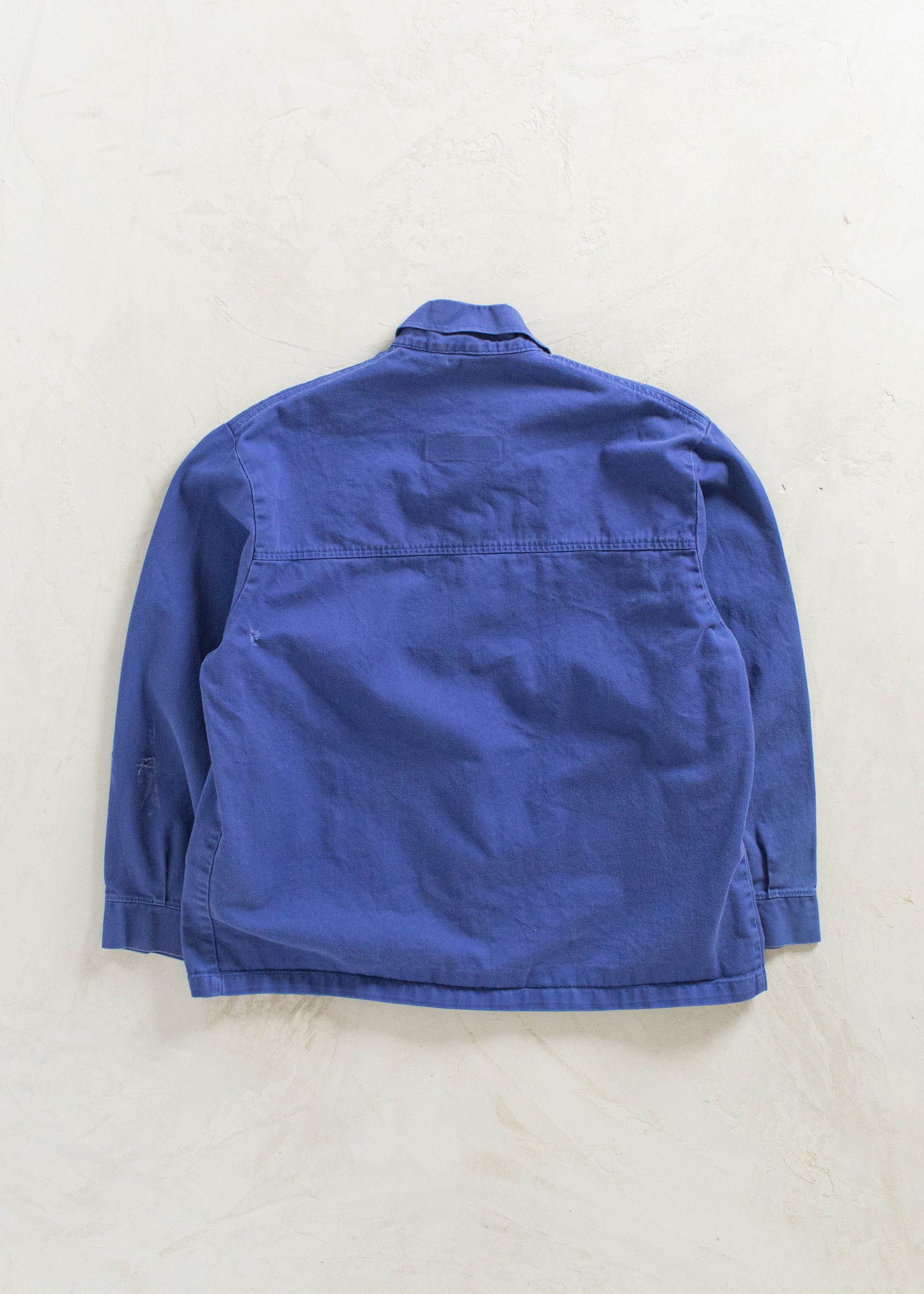 Vintage 1980s Bleu de Travail French Workwear Chore Jacket Size L/XL