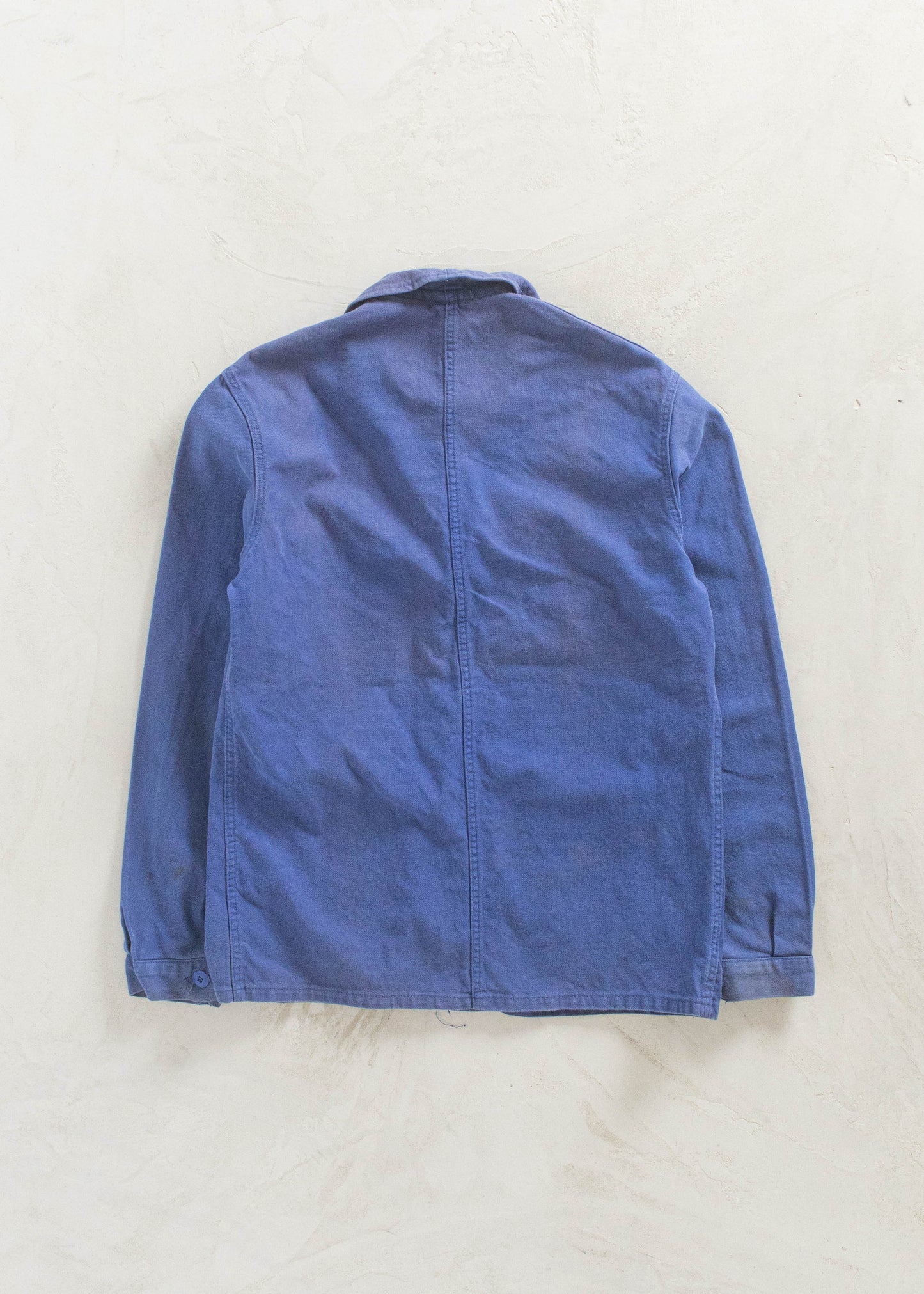 Vintage 1980s Bleu de Travail European Workwear Chore Jacket Size S/M