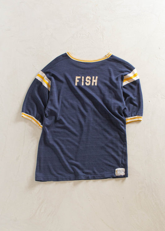 1970s Fish Sport Jersey Size S/M