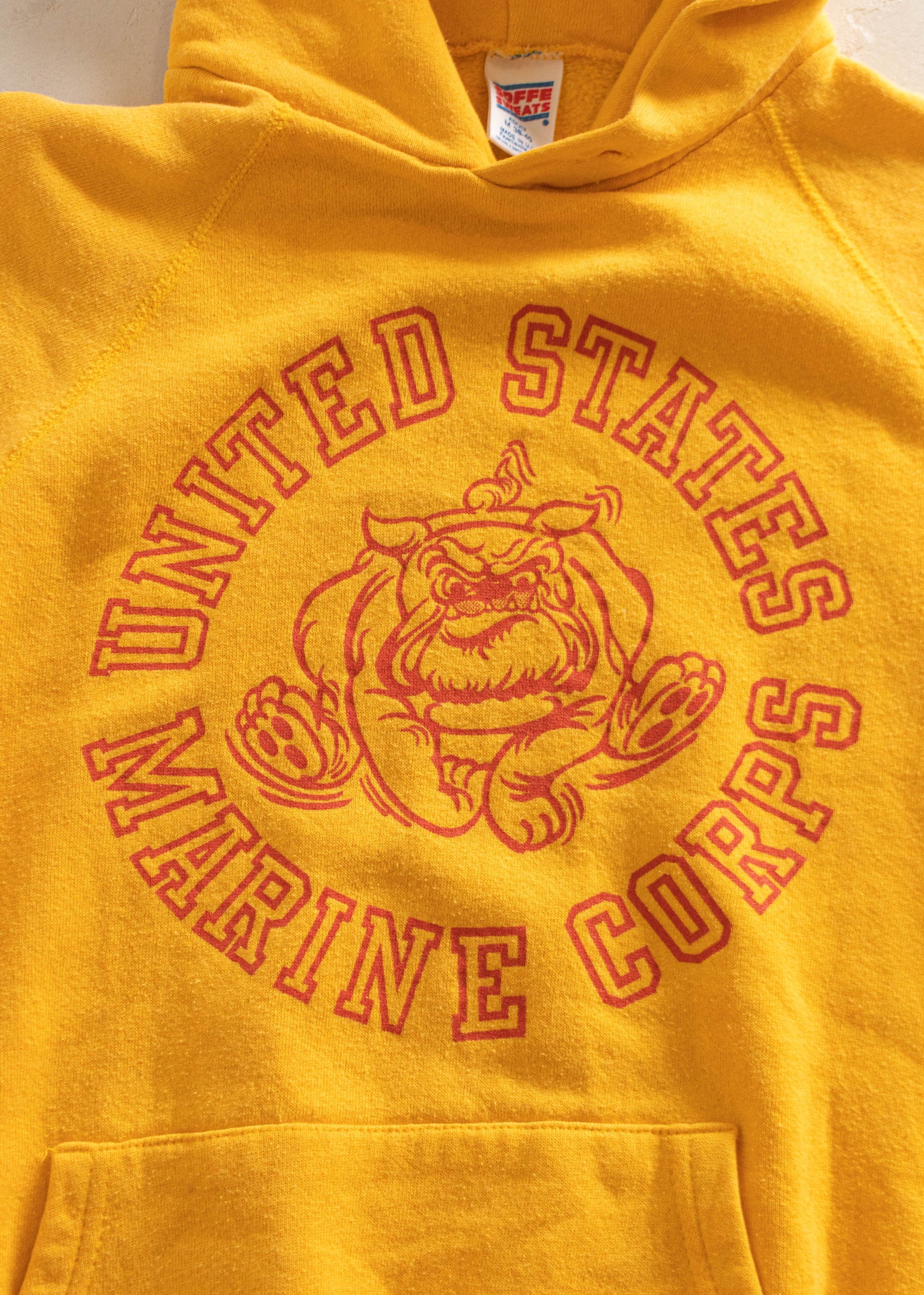 1980s U.S. Marine Corps Hoodie Size XS/S