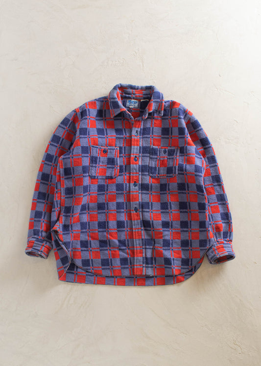 1980s KP Flannel Button Up Shirt Size S/M