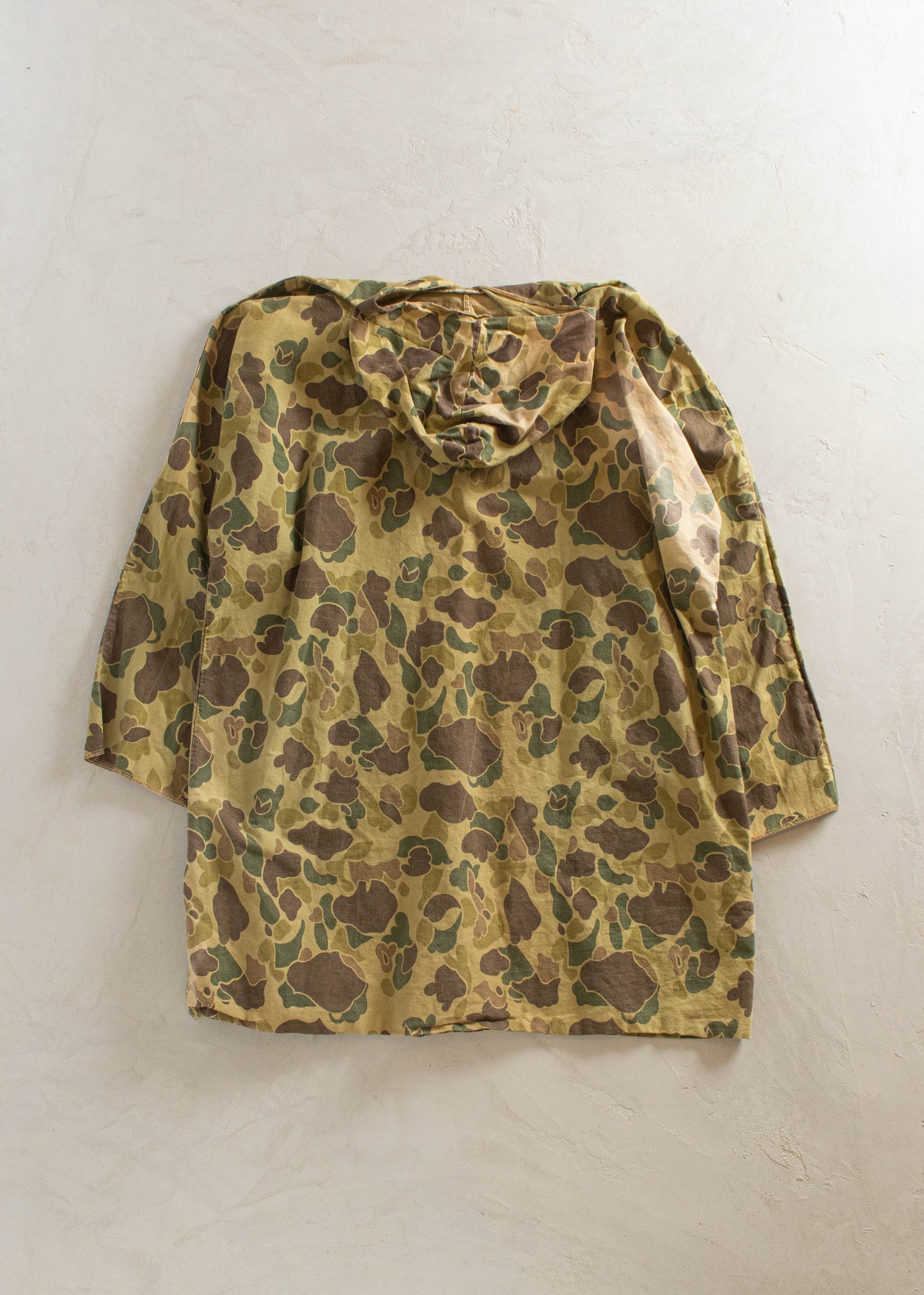 1980s Frog Camo Hooded Jacket Size XL/2XL