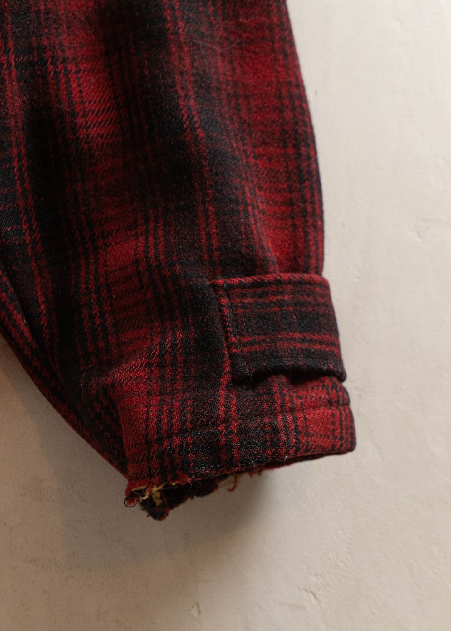 1950s Woolrich Wool Plaid Hunting Jacket Size S/M