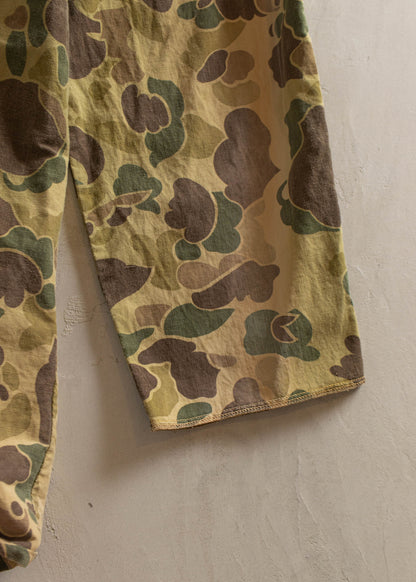 1980s Frog Camo Hooded Jacket Size XL/2XL