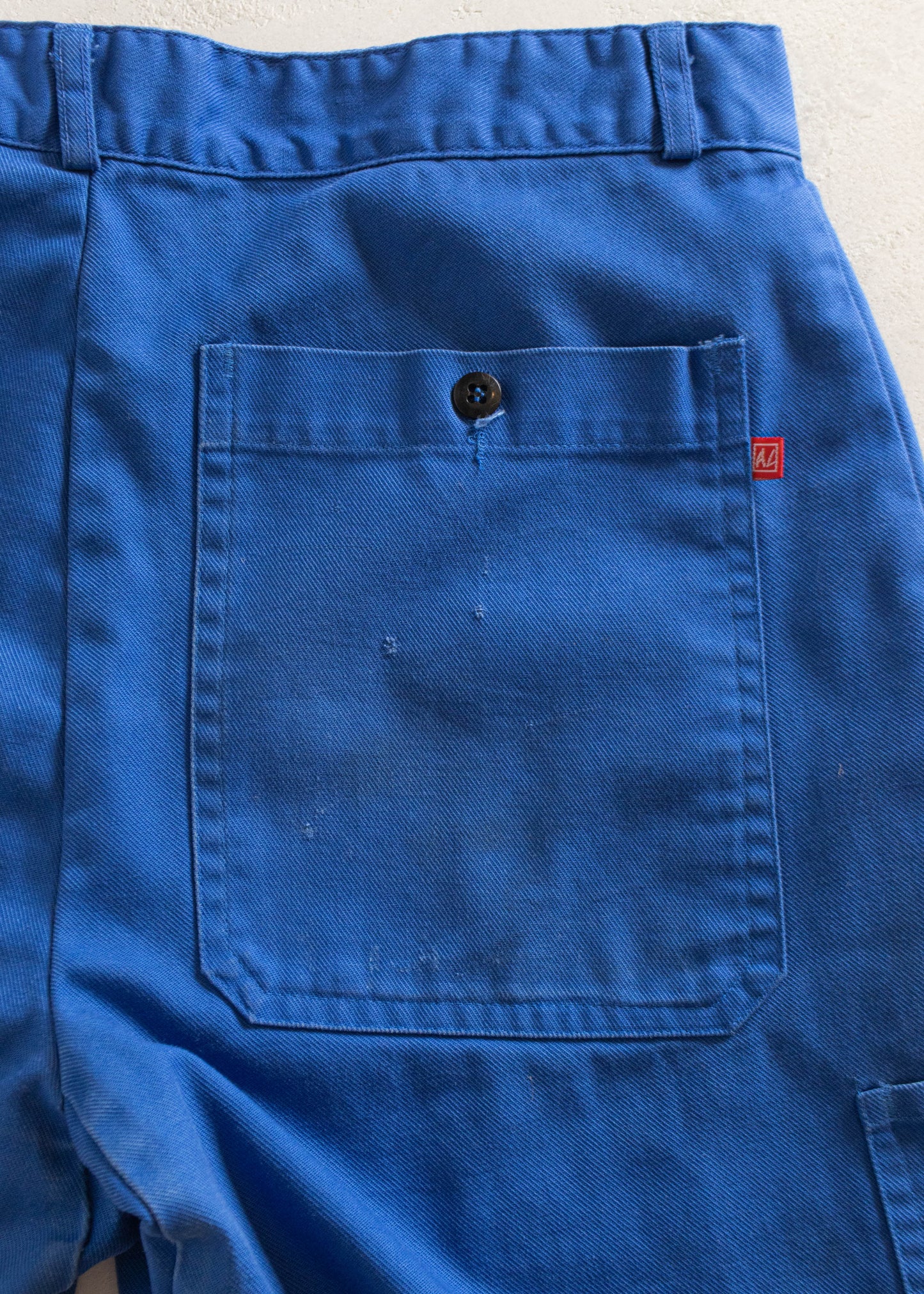 1980s Adolphe Lafont French Workwear Shorts Size Women's 31 Men's 33