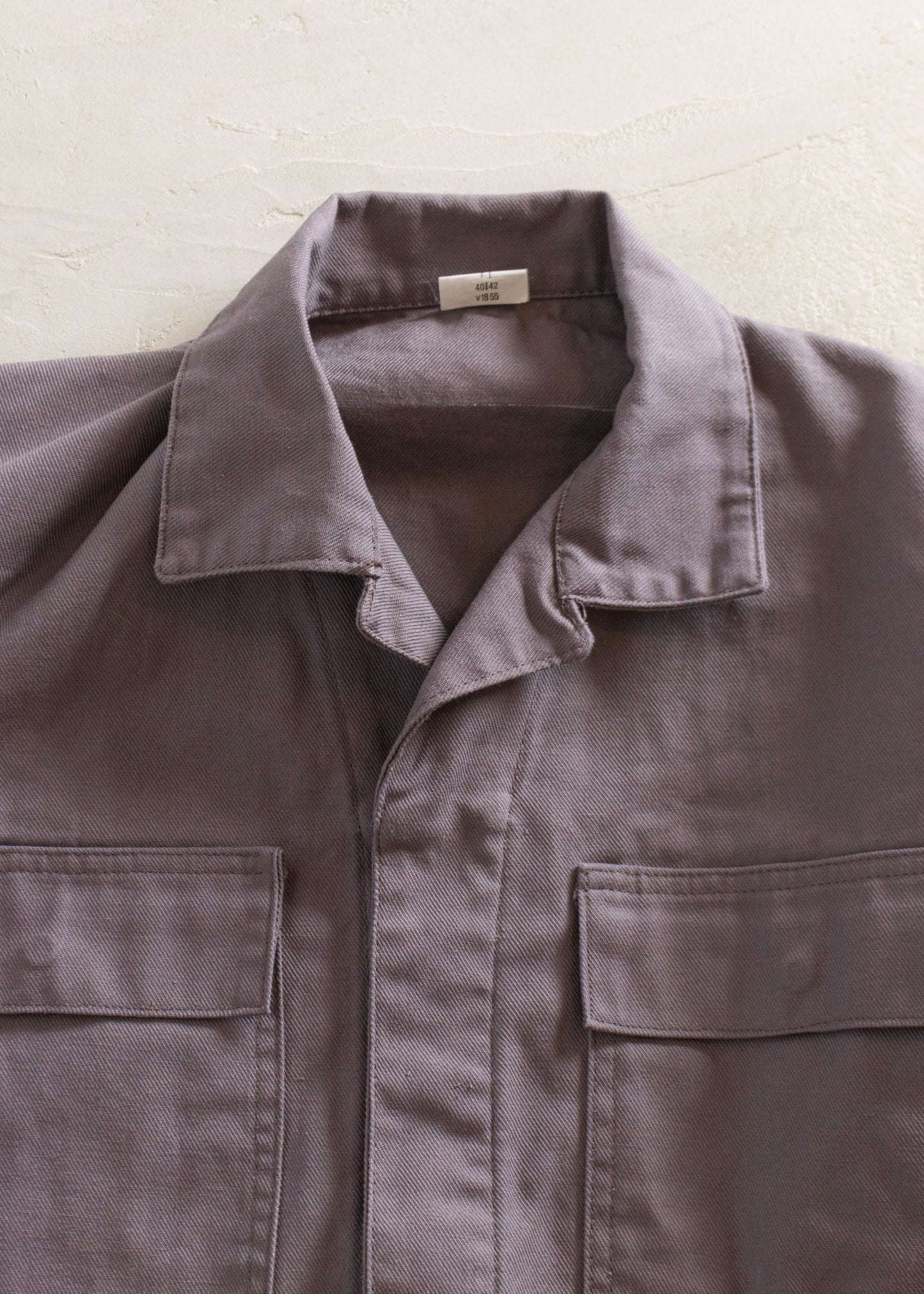 1980s French Workwear Chore Jacket Size XS/S