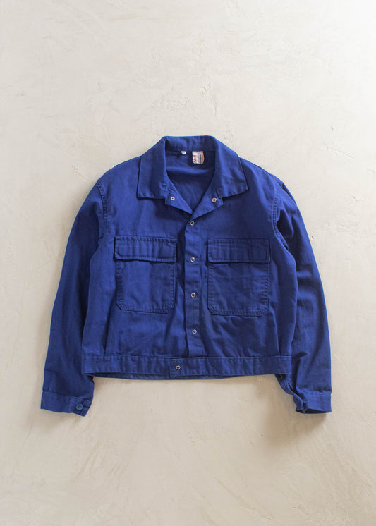 1980s Stabicott French Workwear Chore Jacket Size S/M