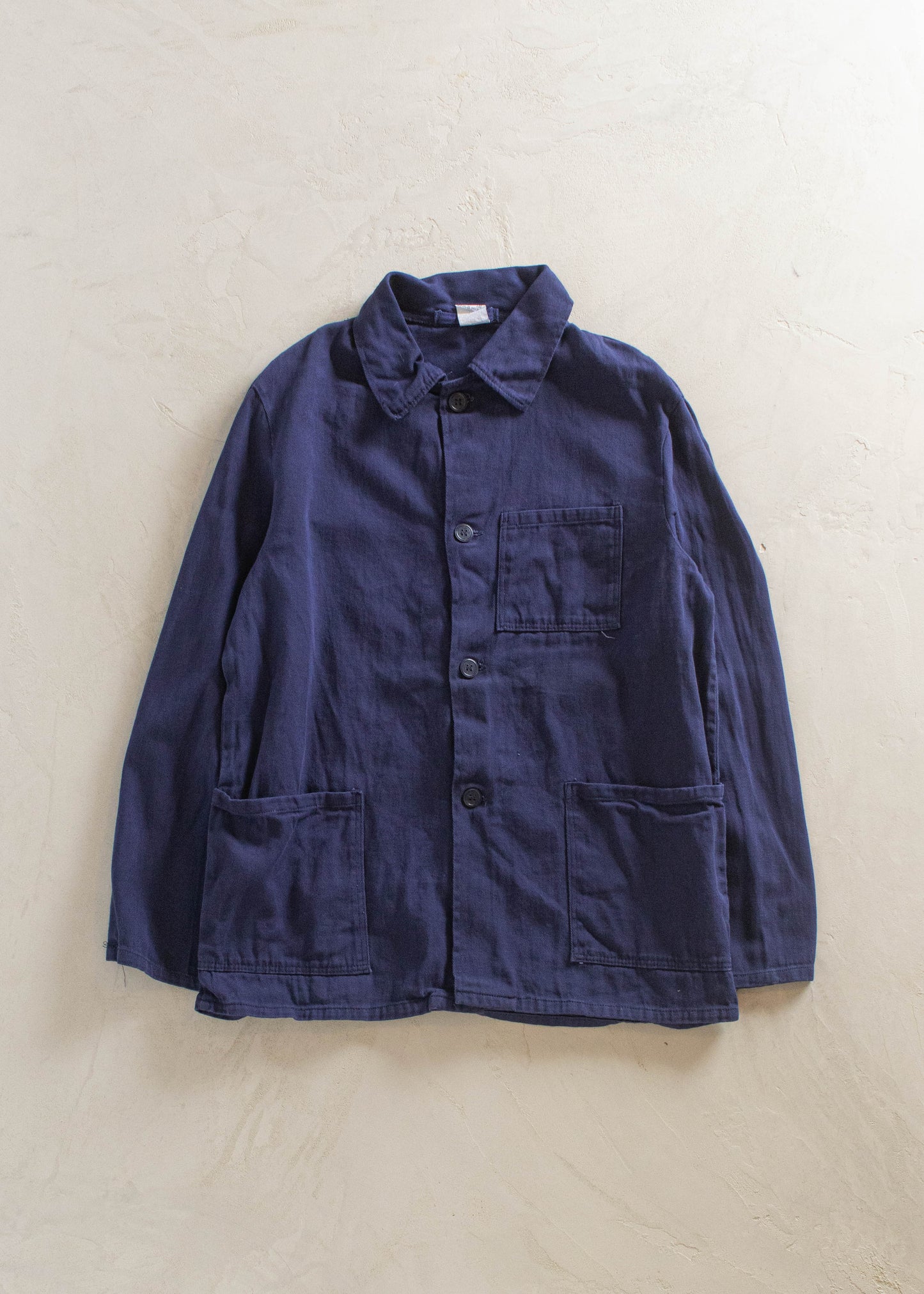 1980s Mada French Workwear Chore Jacket Size S/M