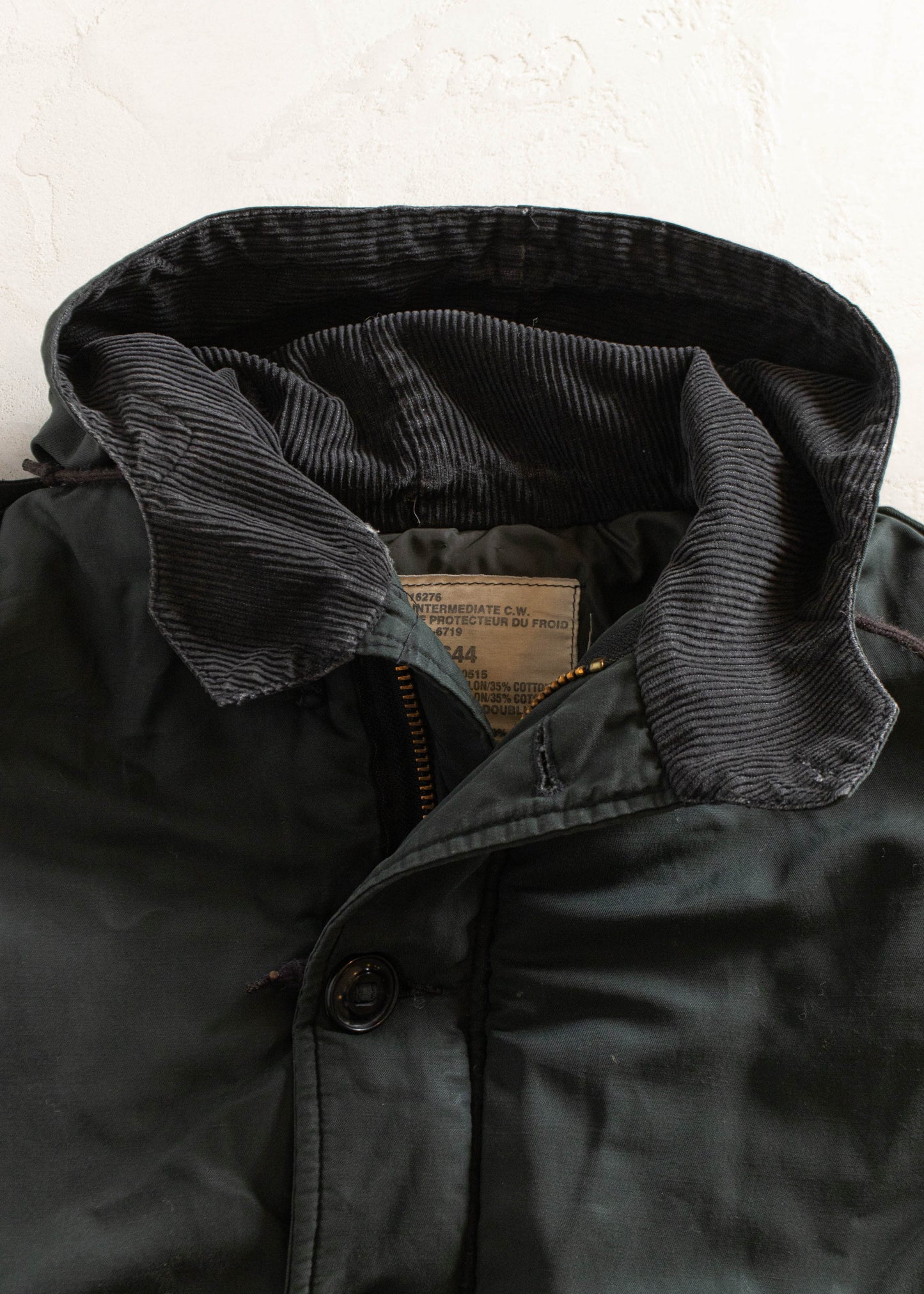 1980s US Navy Hooded Parka Size S/M