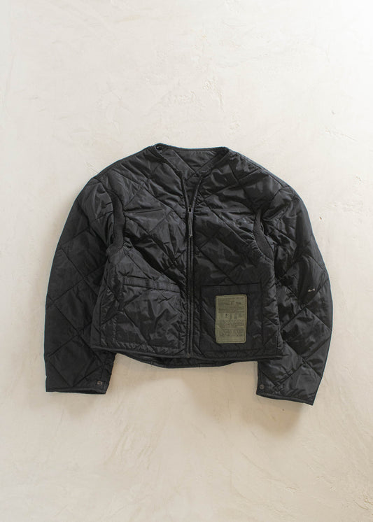 1980s Quilted Military Flight Type I Liner Jacket Size M/L