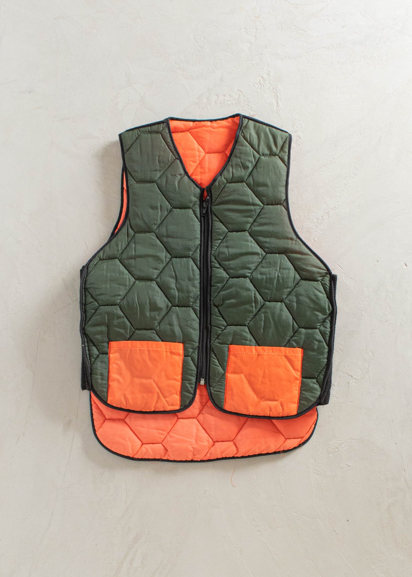 1980s Reversible Nylon Vest Size S/M