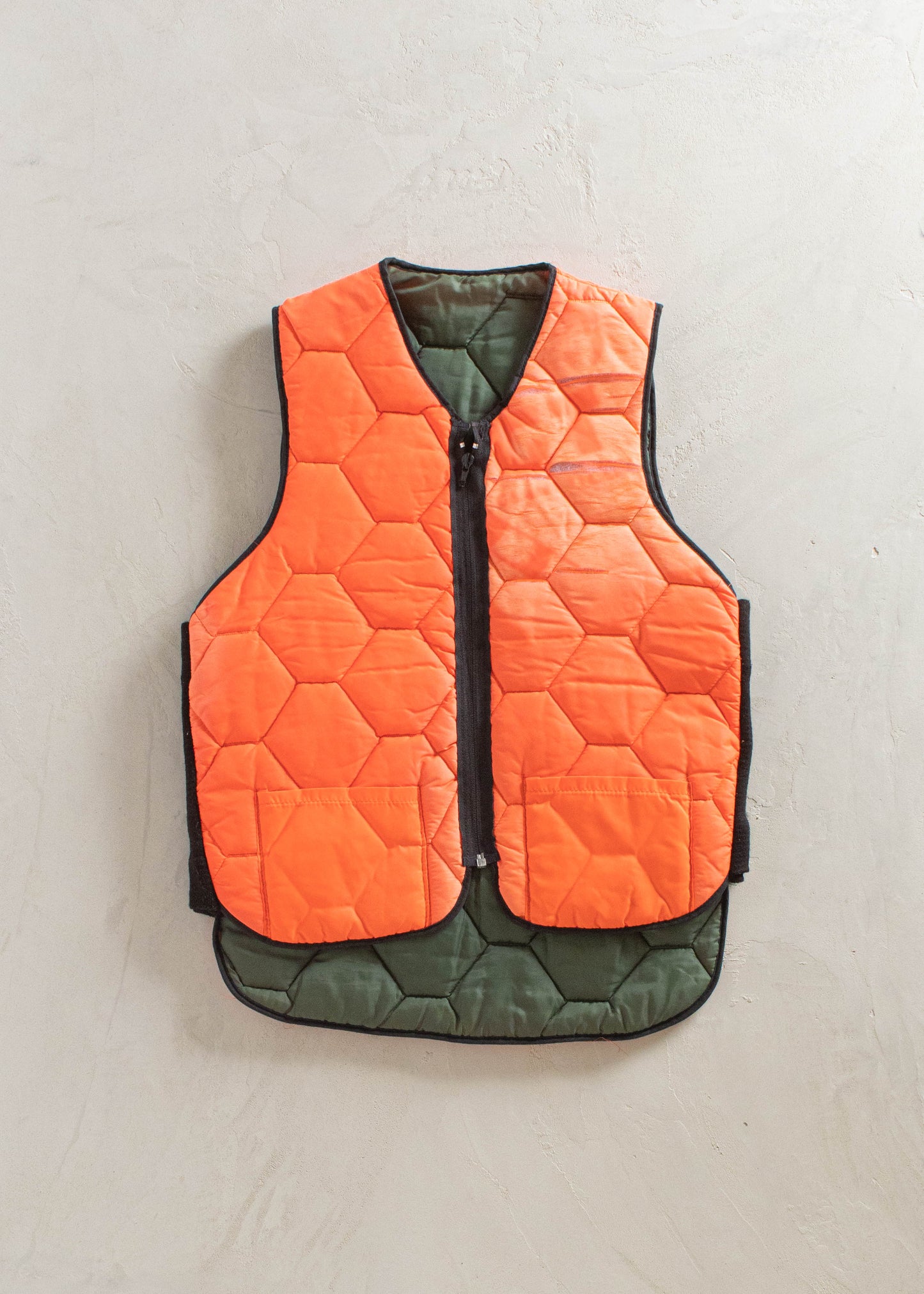 1980s Reversible Nylon Vest Size S/M